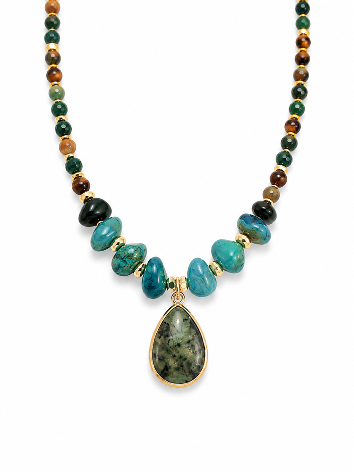 Green Emerald Enchantment Necklace