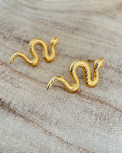 The Glowproof Snake Earrings