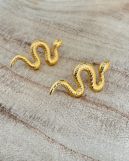 The Glowproof Snake Earrings