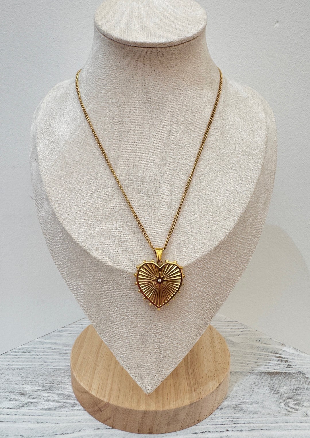 The Big Love Gold Plated Waterproof Necklace