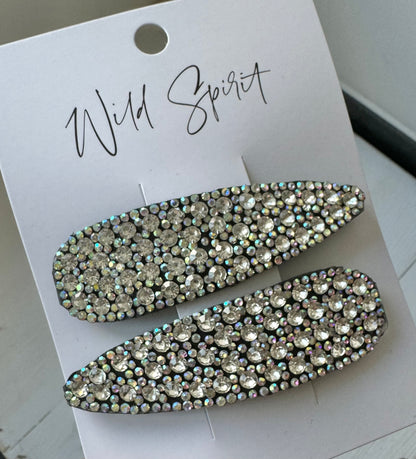 Sparkle Set of 2 Hair Slides (Pack of 5)