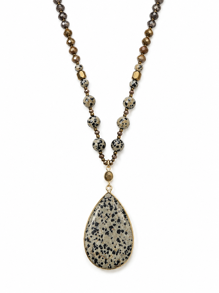 Dalmatian Glow Necklace