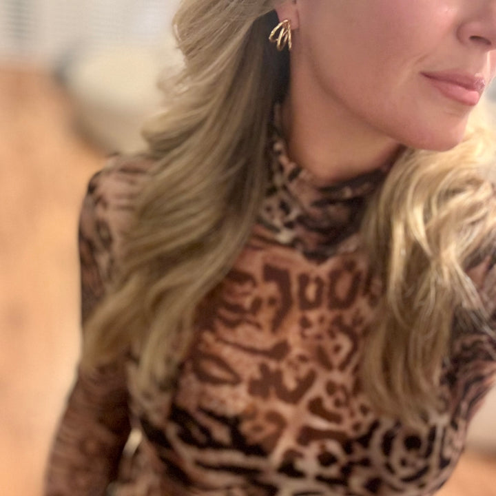 The Serenity Gold Plated Waterproof Earrings