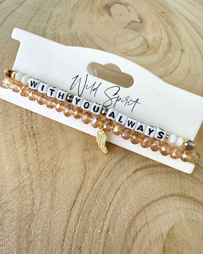The With You Always Bracelet Gift Set