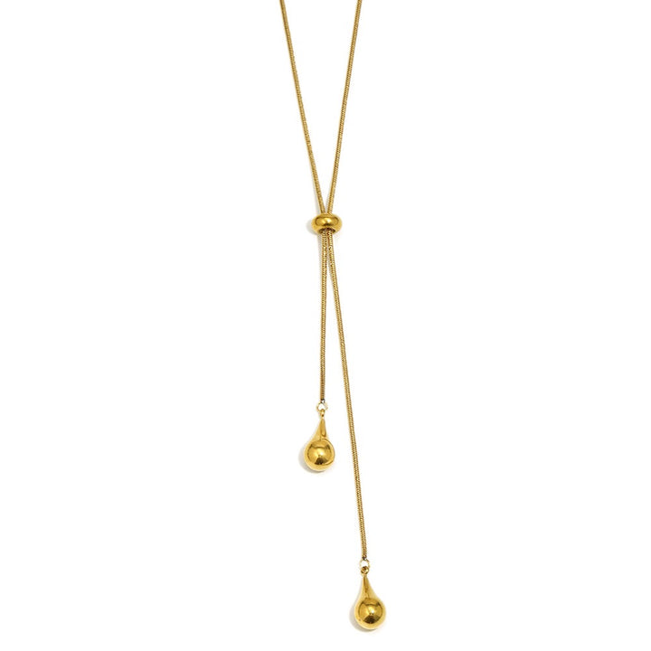 Elysia Adjustable Gold Plated Waterproof Necklace