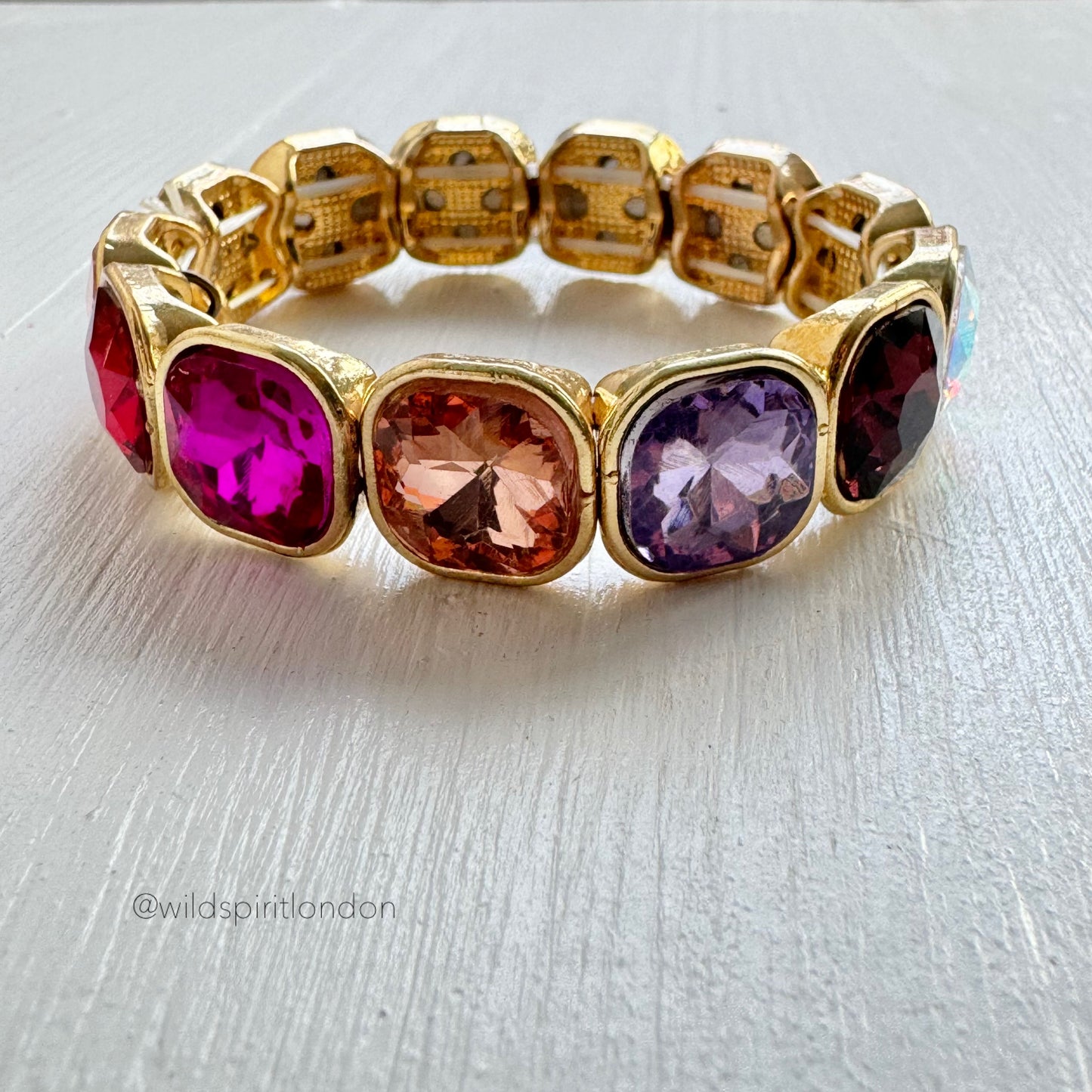 Square Bling Bracelet