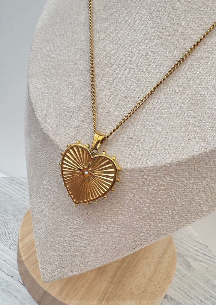 The Big Love Gold Plated Waterproof Necklace