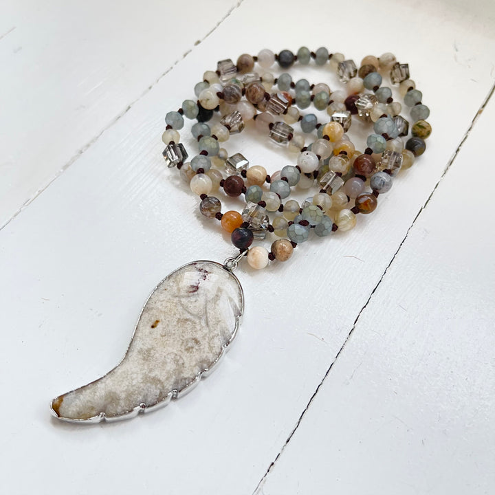 Silver Wing Necklace