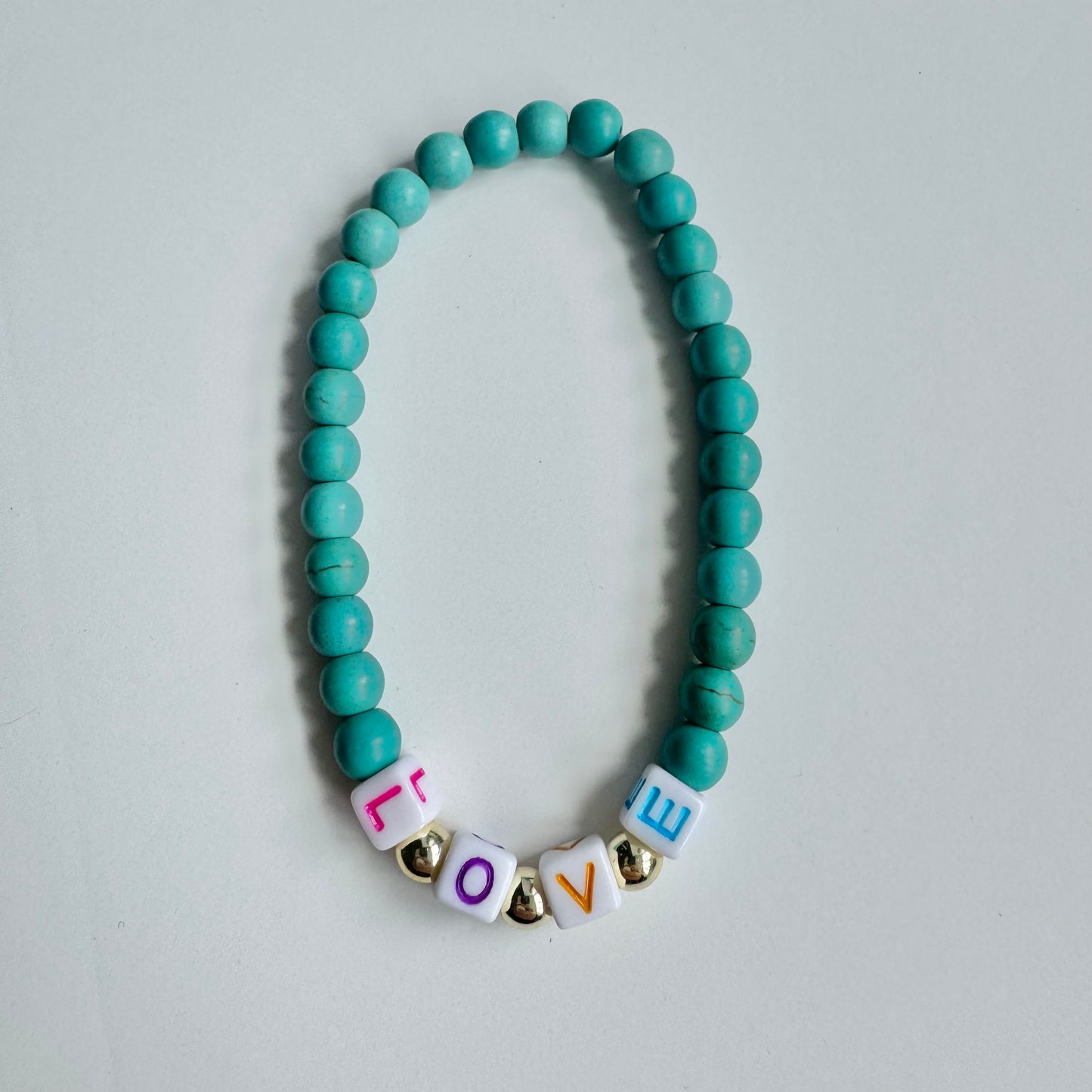 LOVE Bead Bracelet