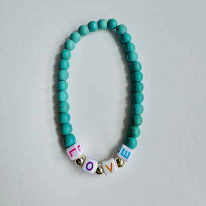 LOVE Bead Bracelet