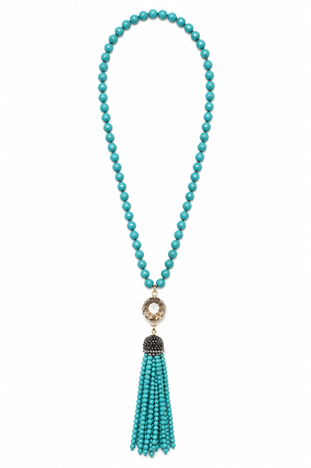The Blue Tassel Necklace