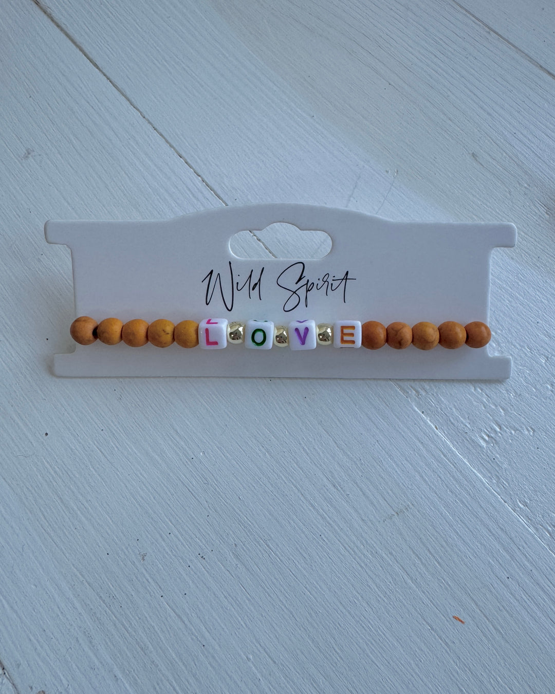 LOVE Bead Bracelet