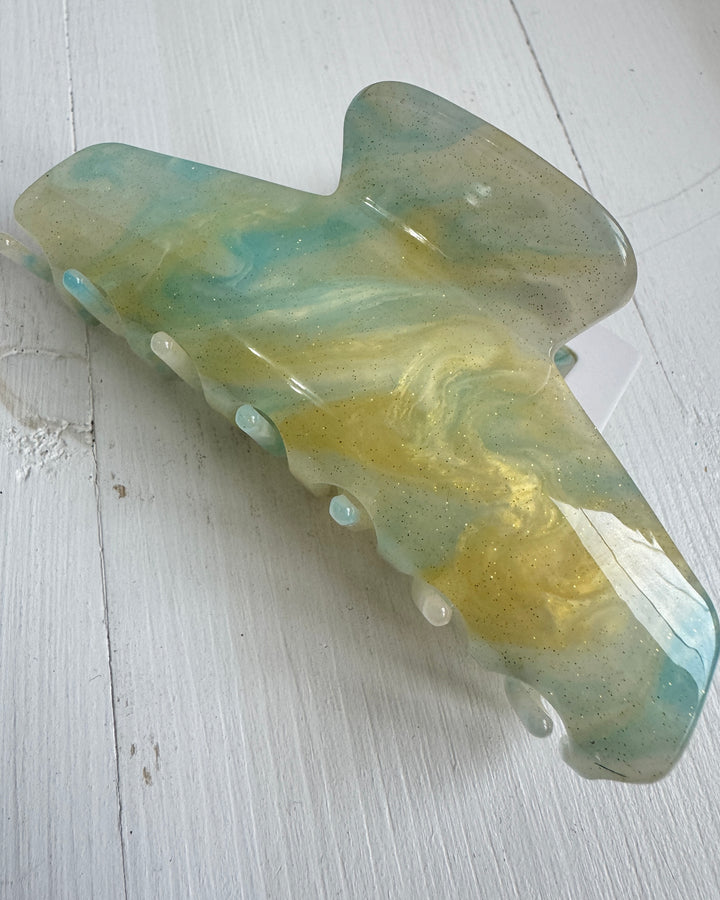 Lemonade Large Hair Claw (8 Pack)