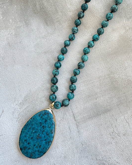 The Teal Arlo Necklace