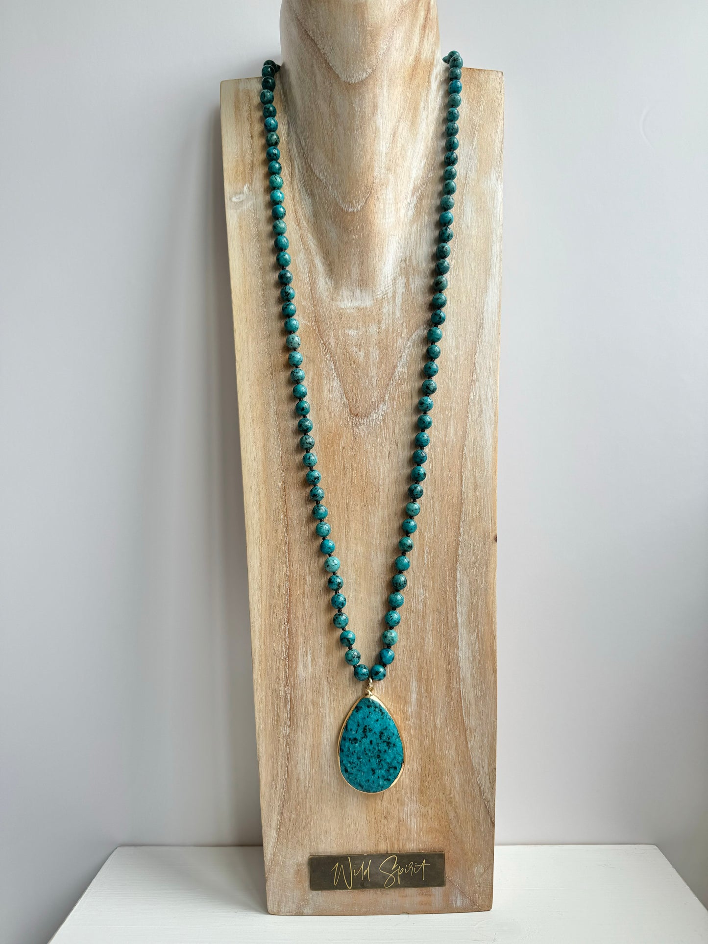 Teal Arlo Necklace