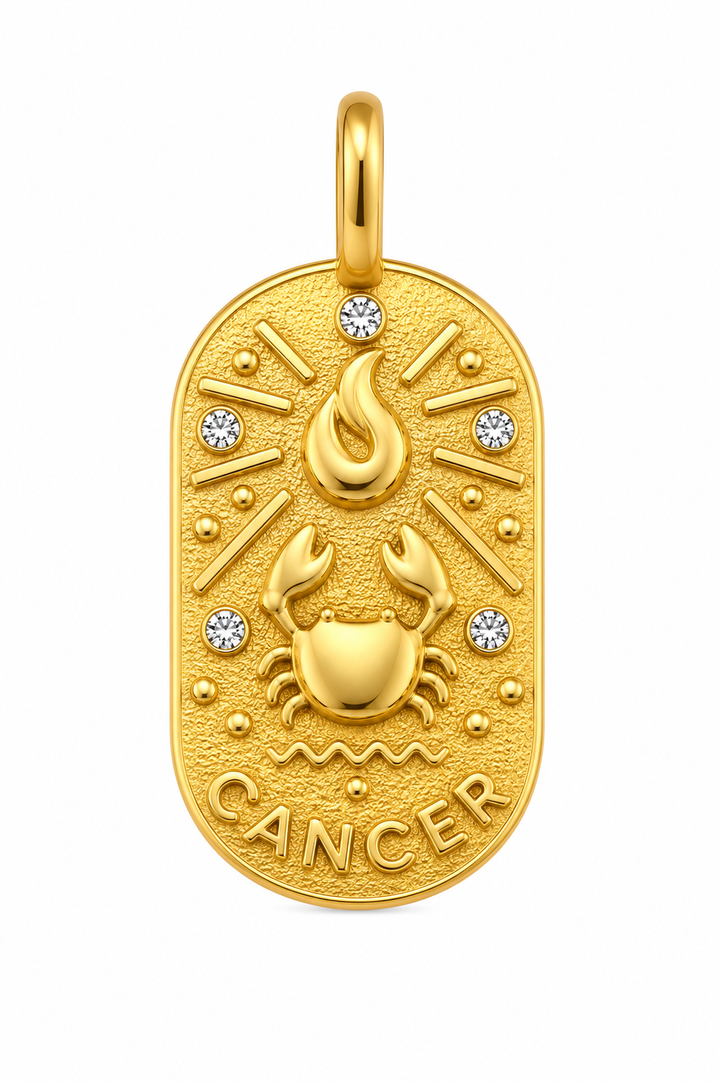 Set of 12 Horoscope Charm Necklaces