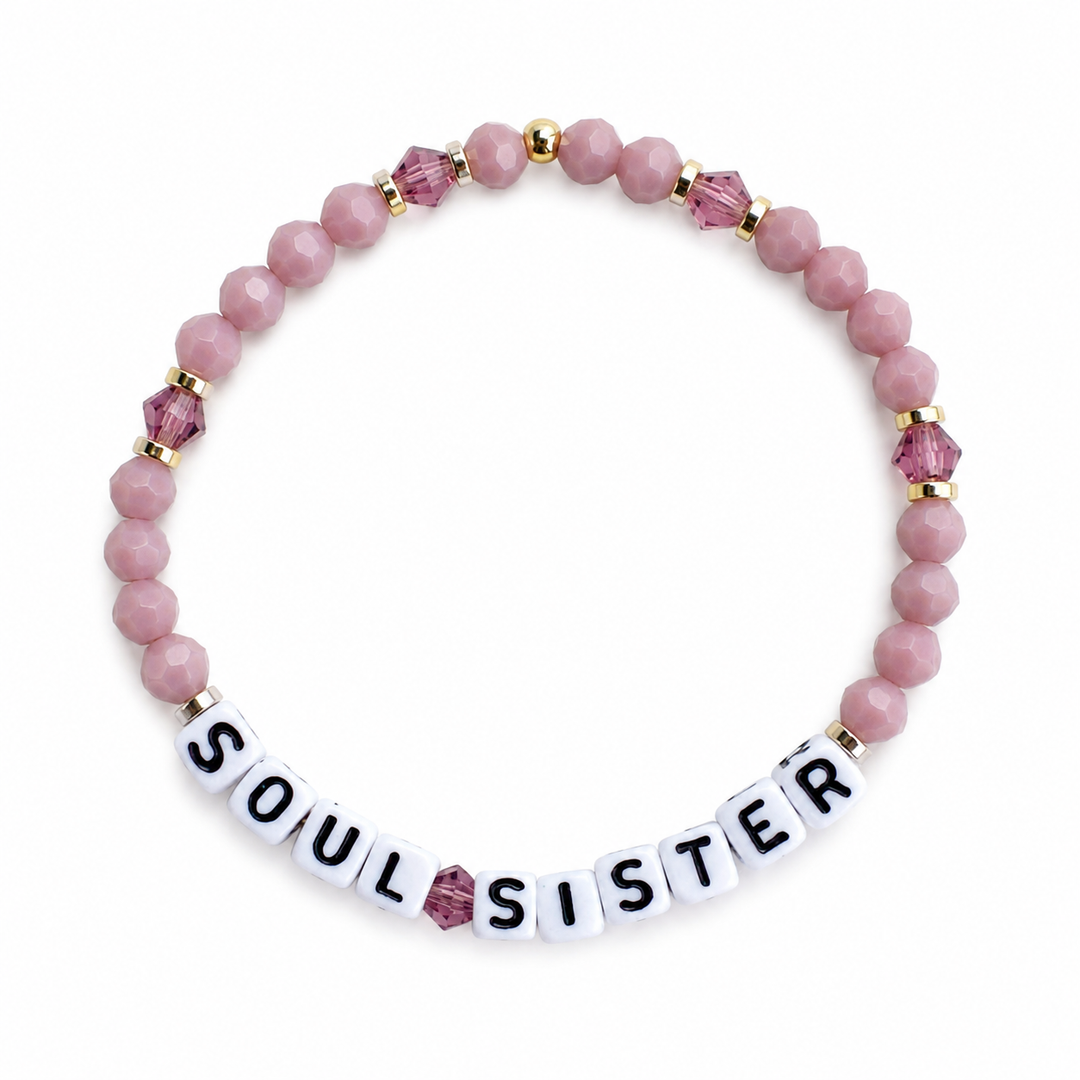 Soul Sister Letter Bracelet
