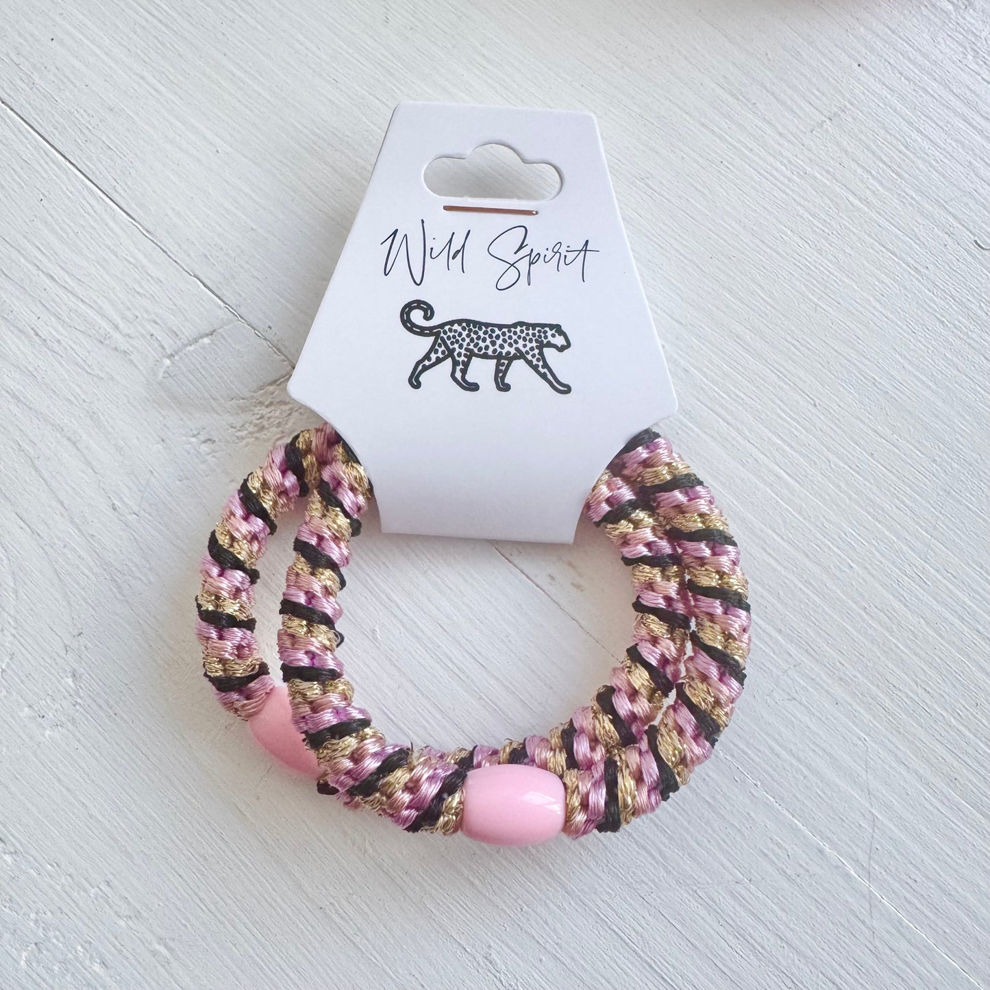 Pink & Black Mix Twisty Bobbles (Pack of 3)