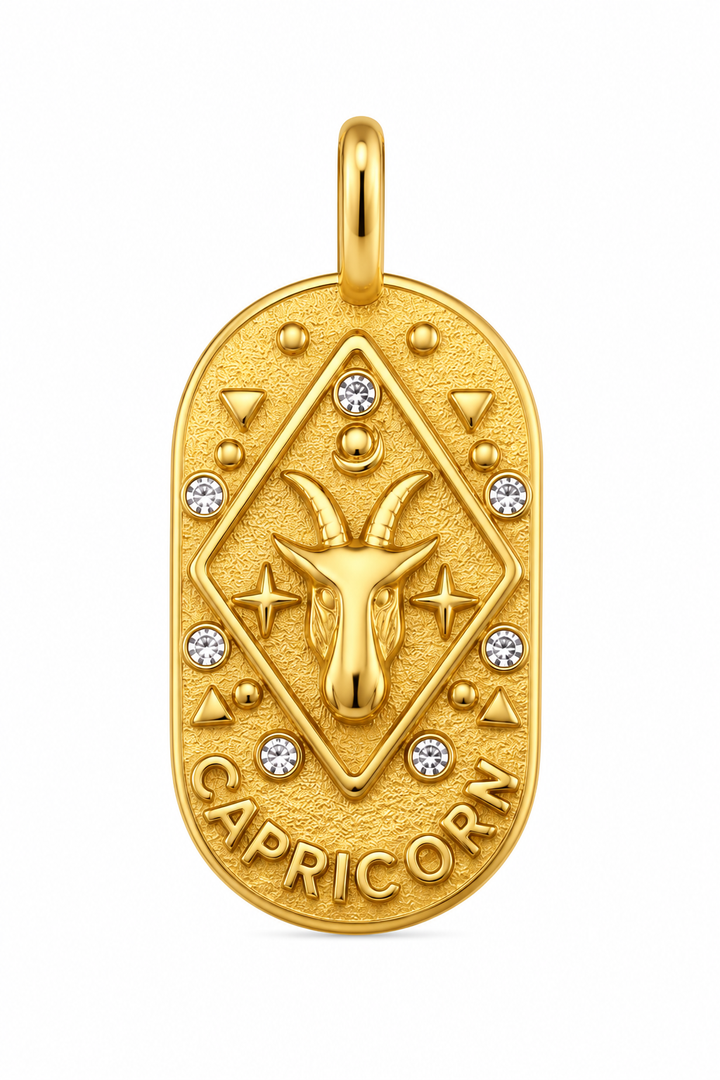 Set of 12 Horoscope Charm Necklaces