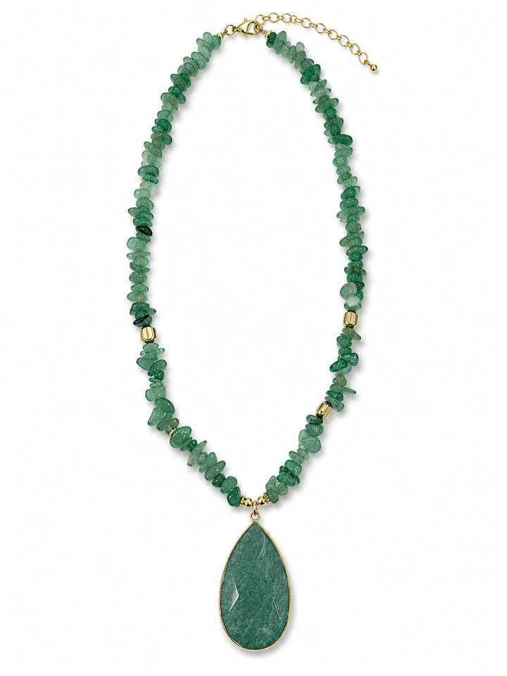 Amazonite Chip Necklace