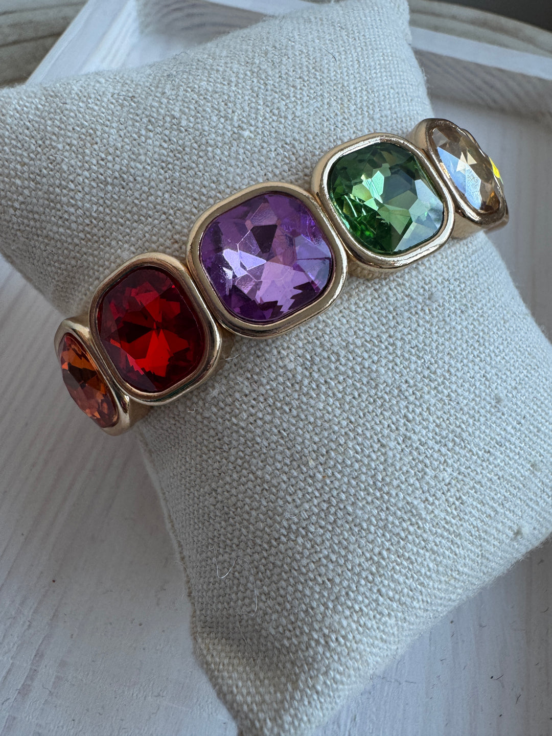 Tropical Square Bling Bracelet