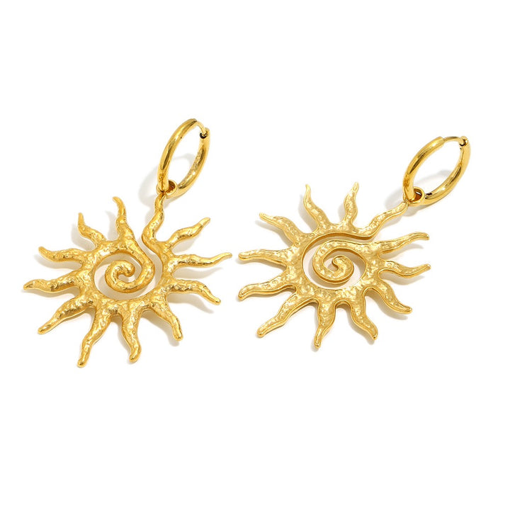 Kira Sunshine Gold Plated Waterproof Earrings