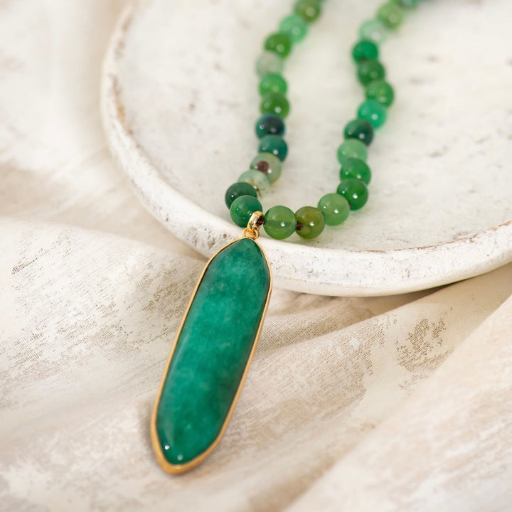 The Green Selena Necklace