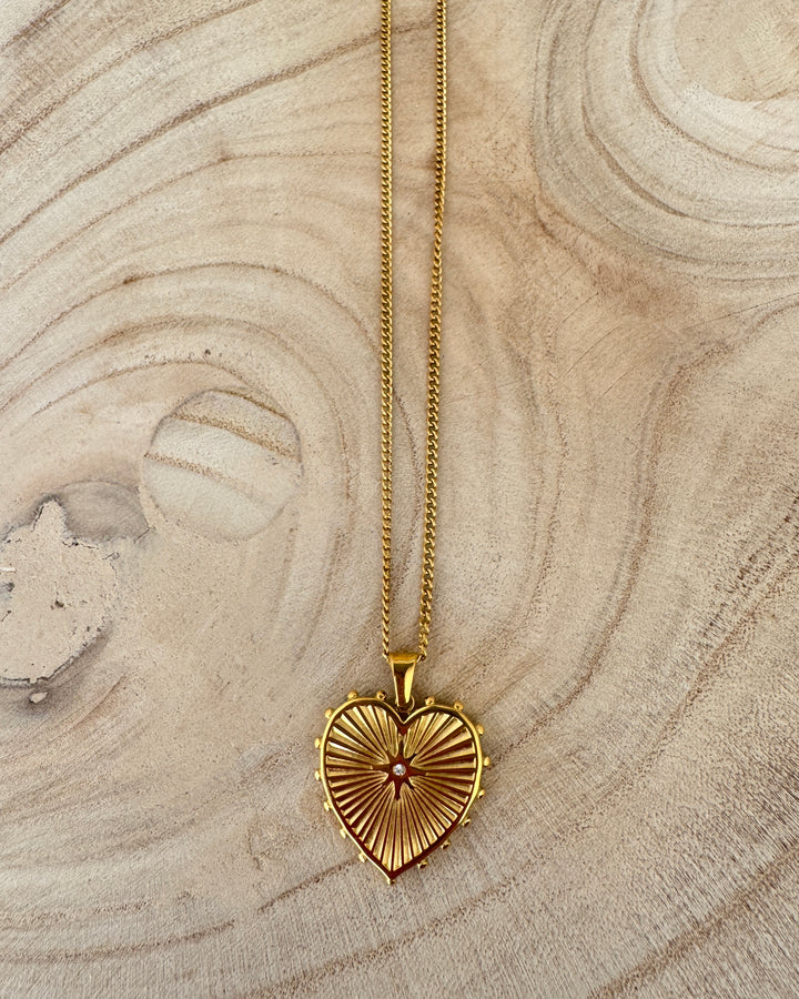 The Big Love Gold Plated Waterproof Necklace