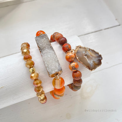 Butternut Set of 3 Bracelets