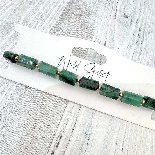 The African Emerald Rock Bracelet