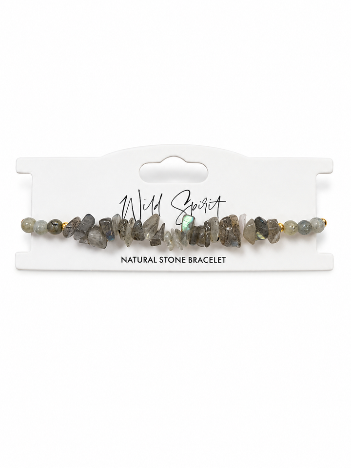 Labradorite Chip Bracelet