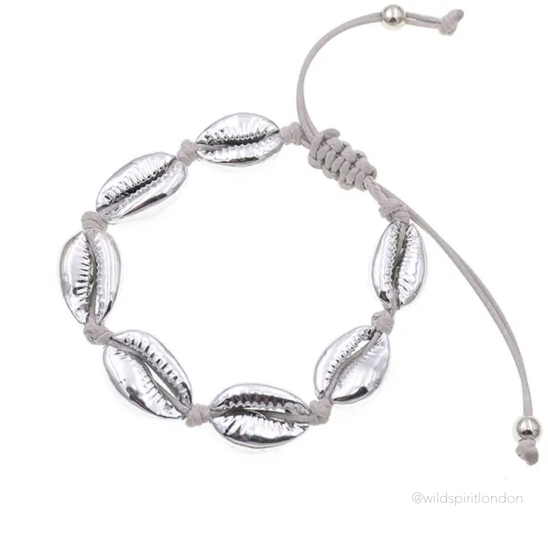 Silver Shell Bracelet