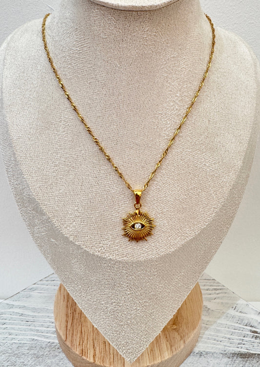 The Golden Eye Necklace
