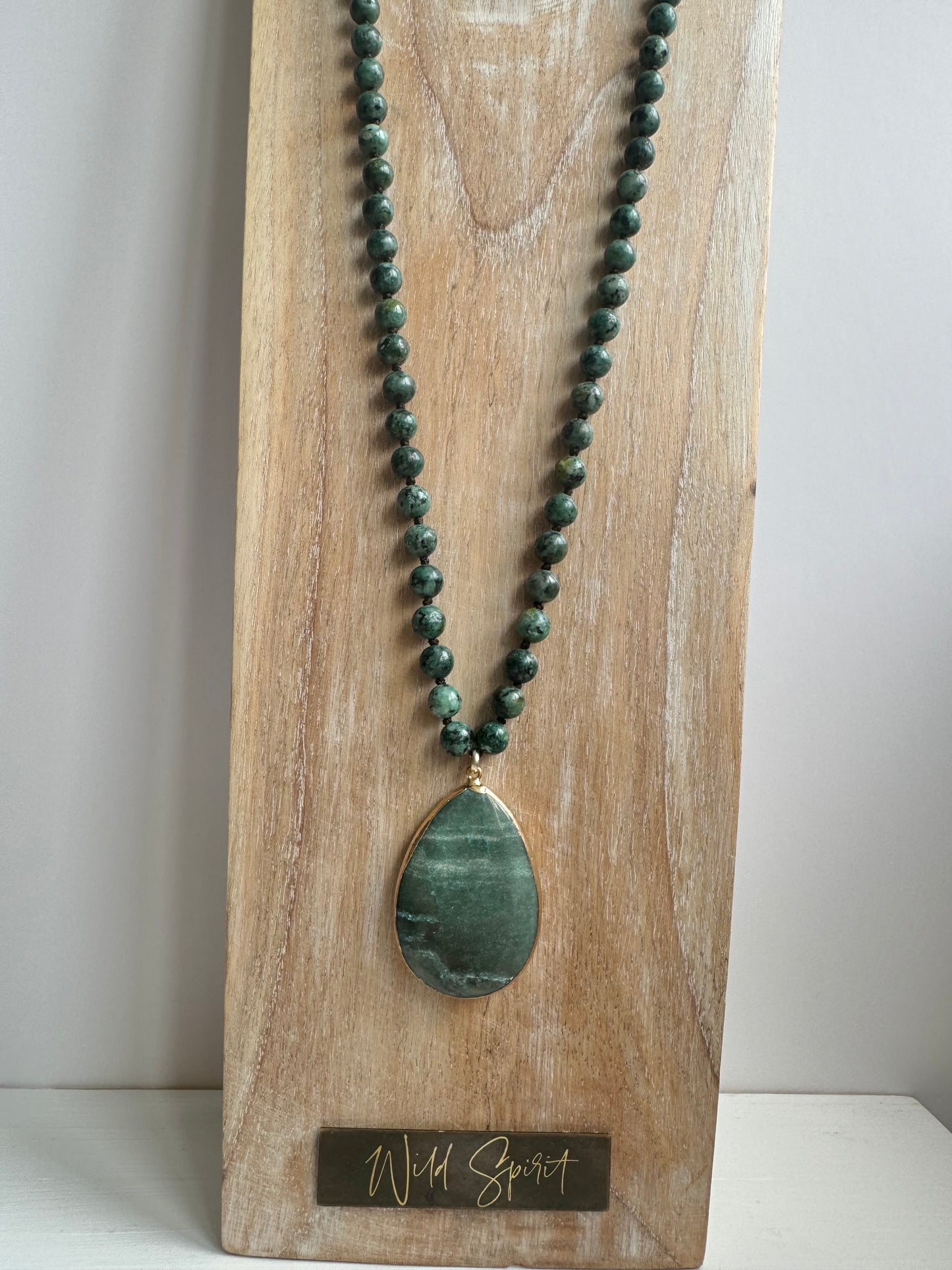 Green Arlo Necklace