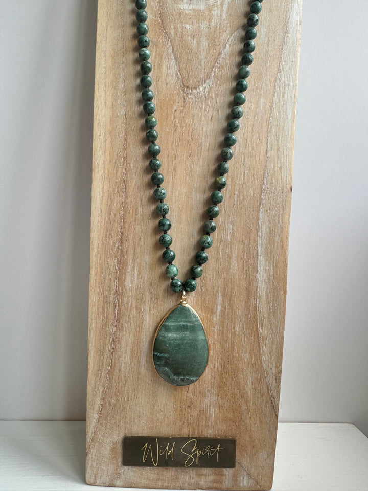 The Green Arlo Necklace