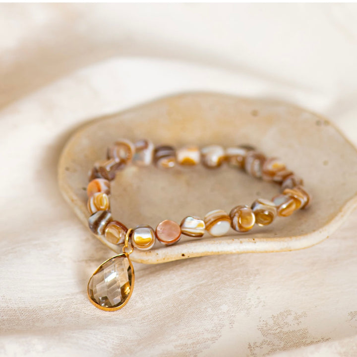 The Oyster Spirit Stone Bracelet