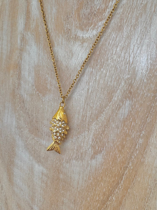 Shimmerfish Necklace