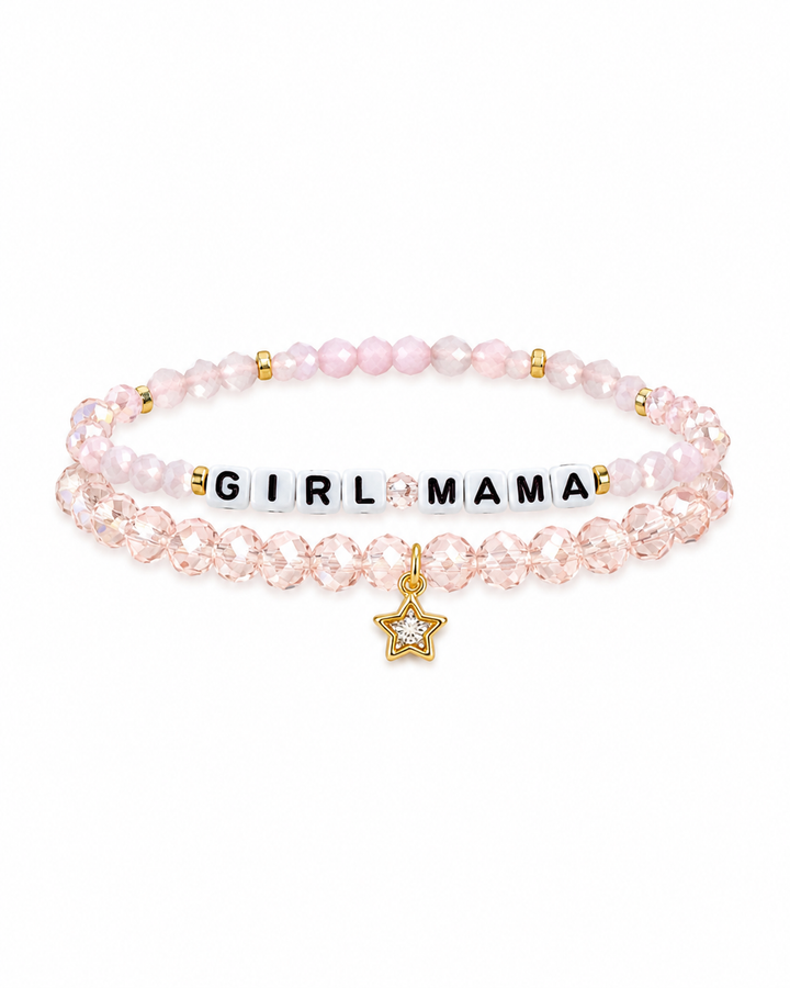 Girl Mama Letter Bracelet Gift Set