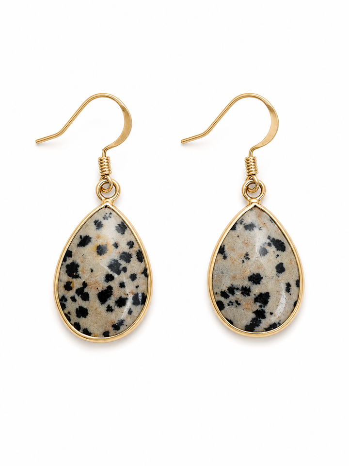 Dalmatian Drop Earrings