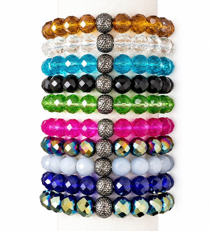 Disco Ball Set of 10 Bracelets