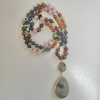 Pink Mix Amaris Necklace