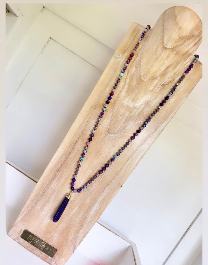The Violet Sofia Necklace