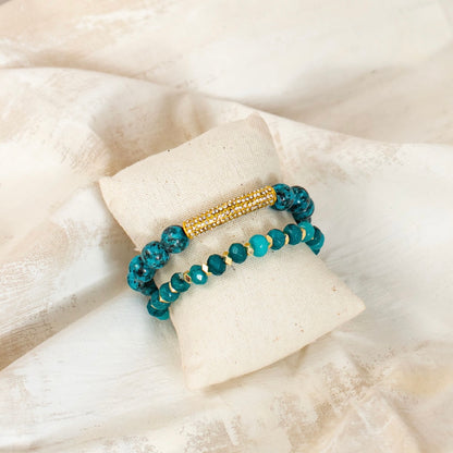 The Teal Bracelet Set