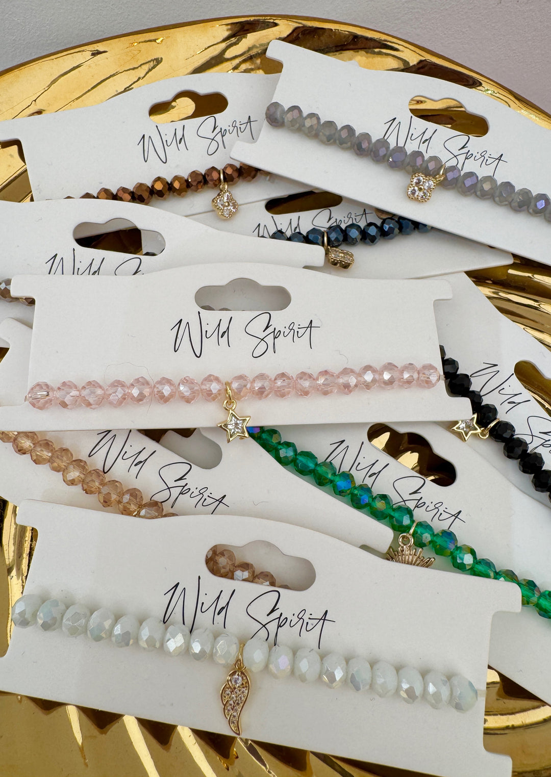 Grey Star Twilight Charm Bracelet