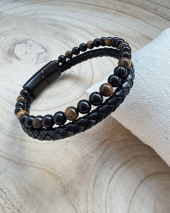 Men’s Tiger Eye Bali Bracelet