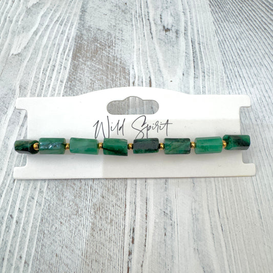 The African Emerald Rock Bracelet