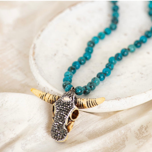 The Teal Buffy Necklace