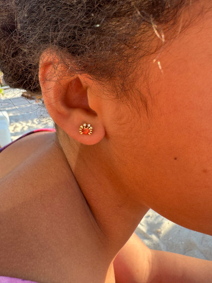 Mini Crab Stud Earrings