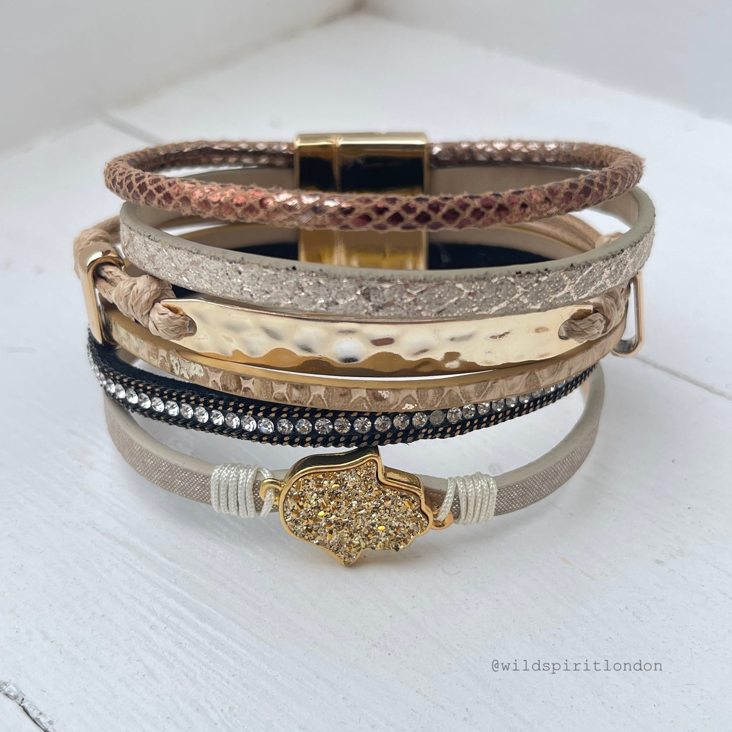 Gold Mellow Boho Cuff