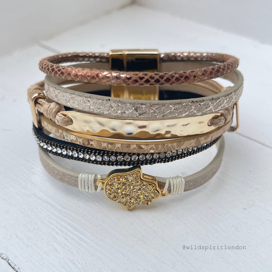 Gold Mellow Boho Cuff